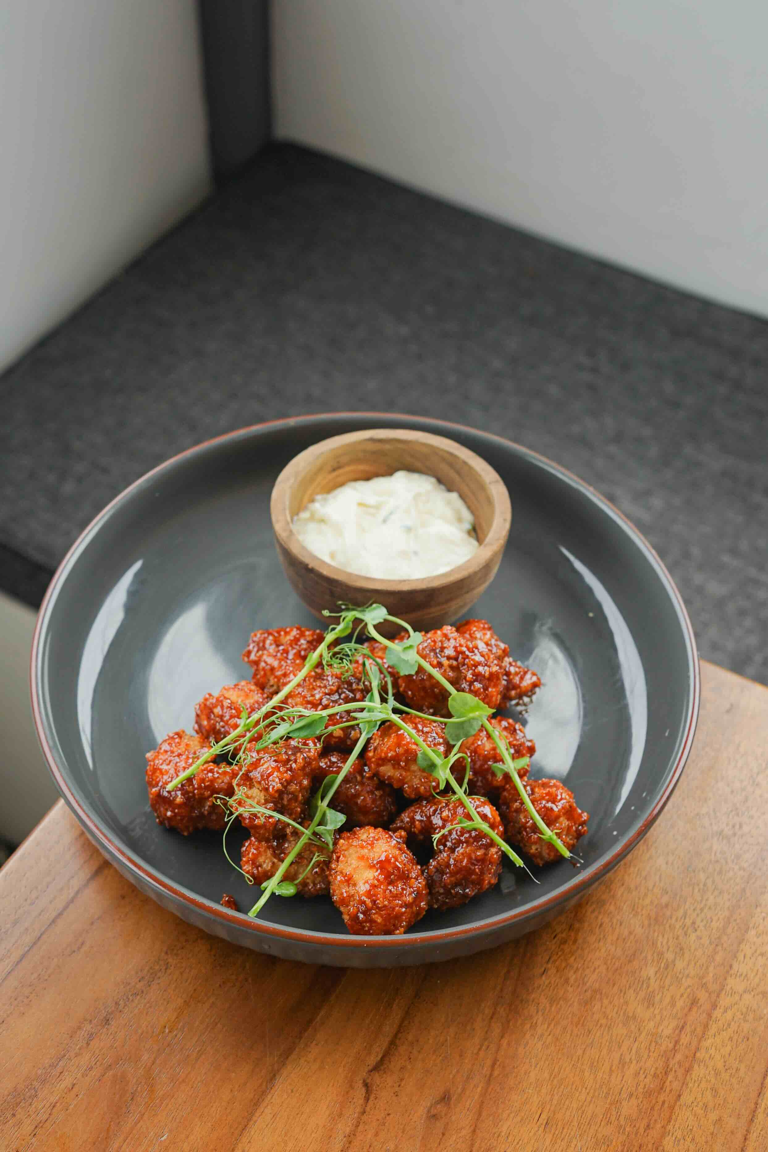 Chicken Gochujang Popcorn